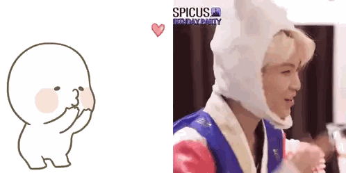 a drawing of a person next to a picture of a man with the words spicus holiday party written on the bottom