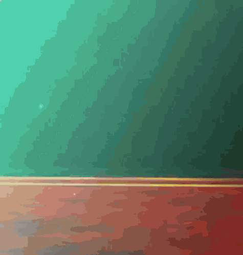A Drawing Of A Person 'S Feet With A Green Background GIF