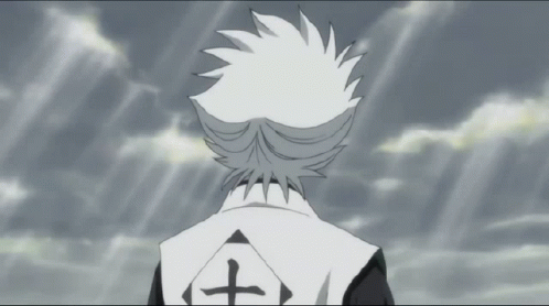 A Drawing Of A Person With A Cross On Their Back GIF