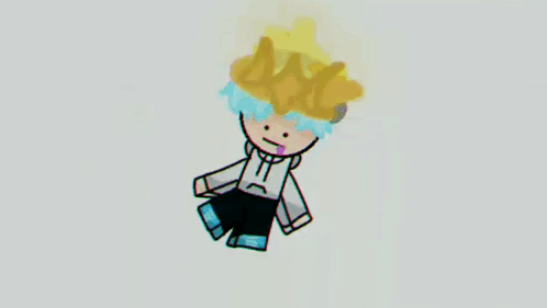 A Drawing Of A Person With A Crown On Their Head . GIF
