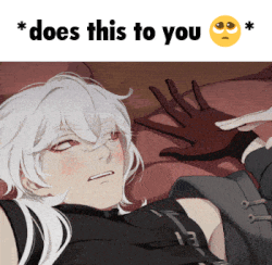 A Drawing Of A Person With The Words " Does This To You " Below It GIF