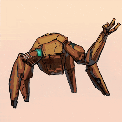 A Drawing Of A Robot Asking The Question Why Stupid Question GIF