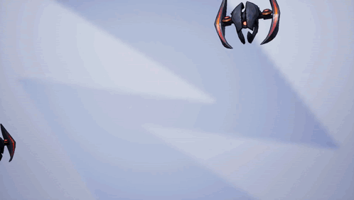A Drawing Of A Robot With A Red Light Coming Out Of It GIF