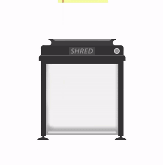A Drawing Of A Shred Machine With The Words Making Time For Fun Below It GIF