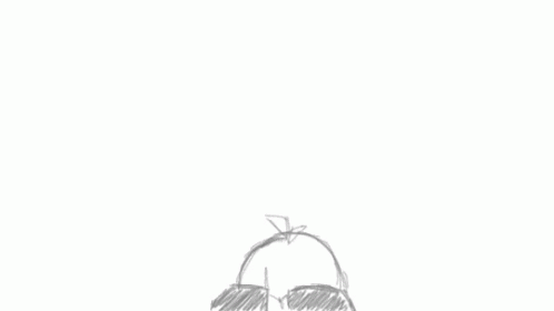 A Drawing Of A Skull With Hearts And The Word Taaa On It GIF