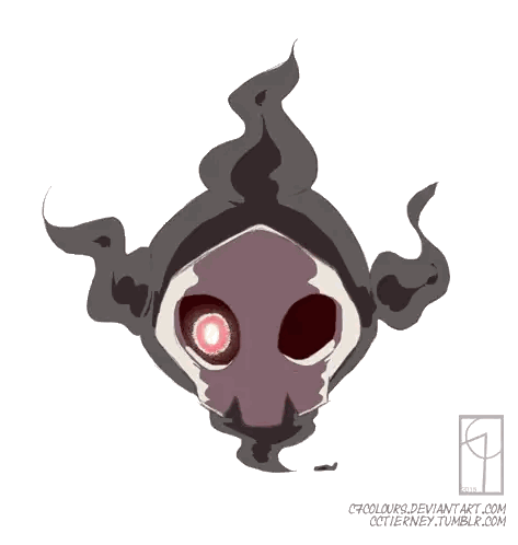 a drawing of a skull with smoke coming out of it is on a website called ccolour3.deviantart.com