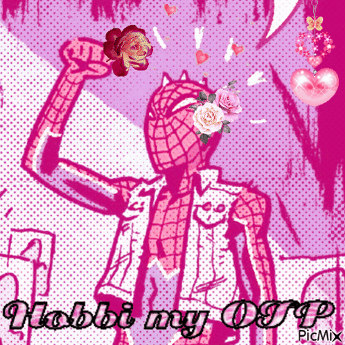 Drawing Of Spider-Man With Habibi My Darp Text GIF