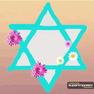 A Drawing Of A Star With The Word Passover Written On It GIF