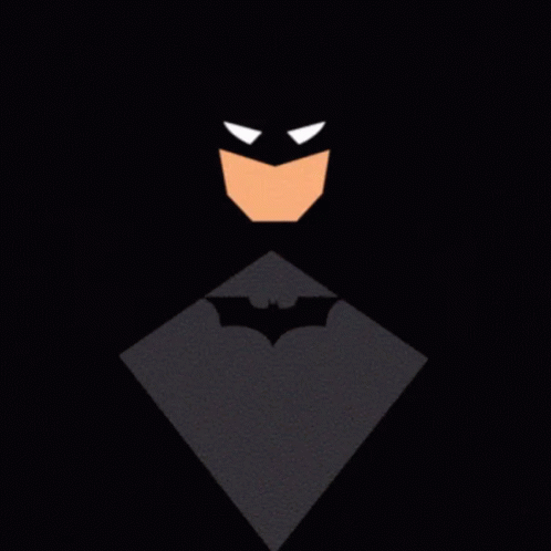 A Drawing Of A Superhero With The Number 4 On His Cape GIF