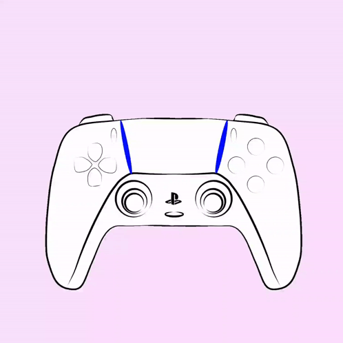 A Drawing Of A Video Game Controller With The Words Beep Written Below It GIF