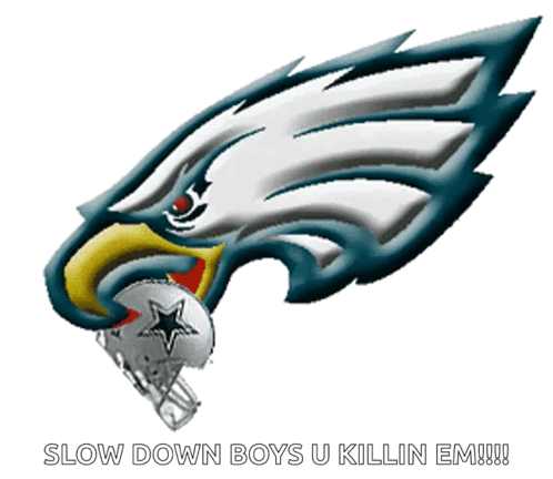 A Drawing Of An Eagle With The Words Slow Down Boys U Killin Em GIF