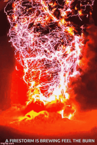 A Firestorm Is Brewing Feel The Burn On The Bottom GIF