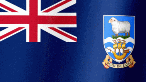 A Flag With A Coat Of Arms And The Words Desire The Right On It GIF