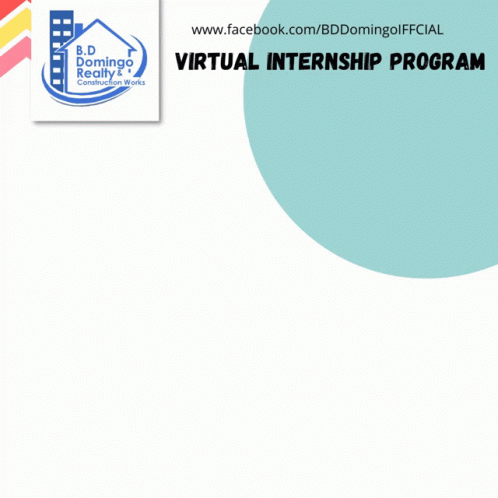 A Flyer For A Virtual Internship Program For Business Ad Interns GIF
