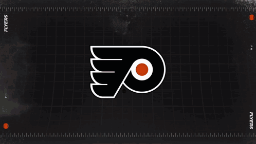 A Flyer For The Philadelphia Flyers Says " Rick By Brig " GIF
