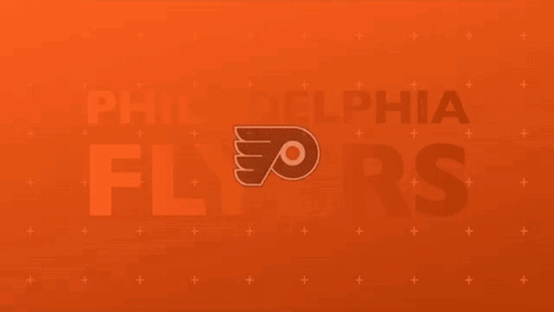 A Flyers Logo Is Surrounded By The Words Goal And Goal GIF