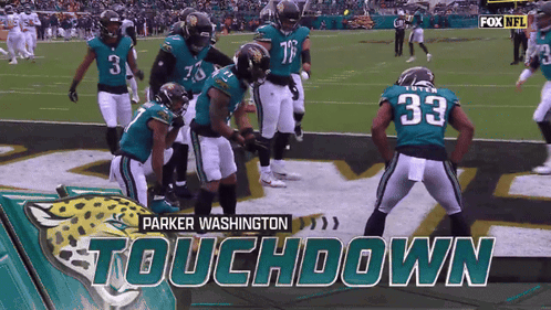 a football game between the washington jaguars and the new york jets