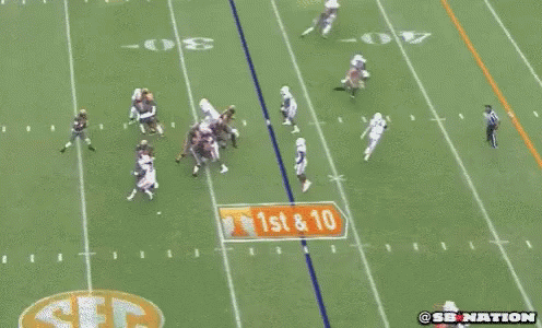 A Football Game Is Being Played On A Field With A Sb Nation Logo On The Bottom GIF
