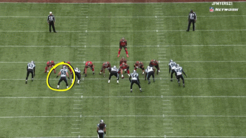 A Football Game Is Being Played On A Nfl Network Channel GIF