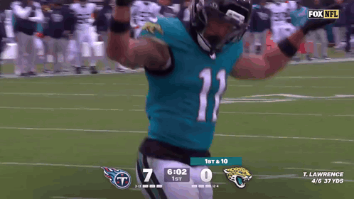 a football game is being shown on fox nfl and the score is 7 to 0