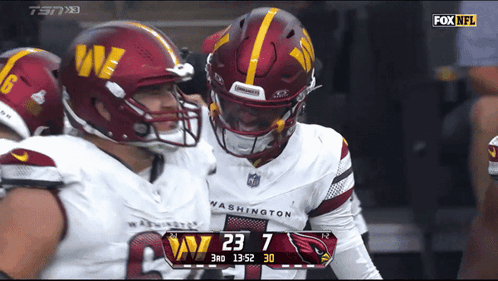A Football Game Is Being Shown On Fox Nfl GIF