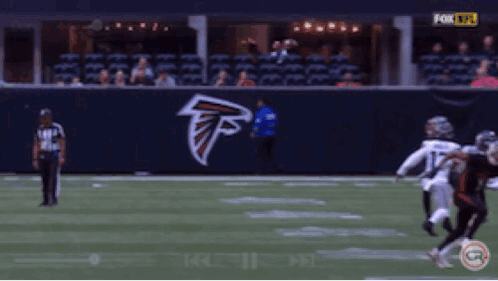 A Football Game Is Being Shown On Fox GIF