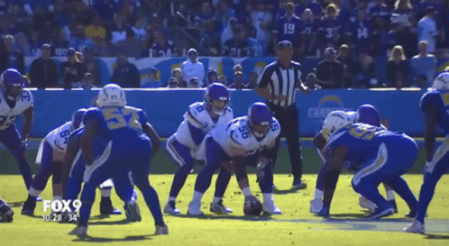 A Football Game Is Shown On Fox 9 GIF