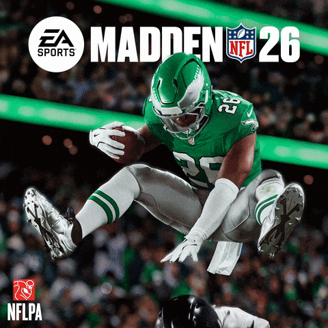 A Football Player In A Green Uniform With The Number 26 On It GIF