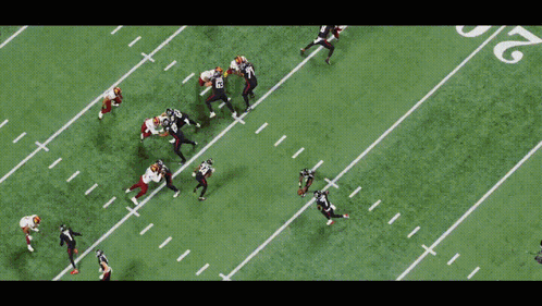 A Football Player Wearing A Jersey That Says ' U ' On It GIF