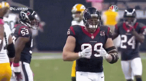 A Football Player Wearing Number 29 Is Running On The Field GIF