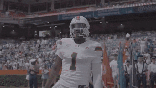 a football player with the name ward on the back of his shirt