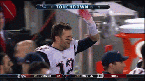 A Football Player With The Number 12 On His Shirt GIF