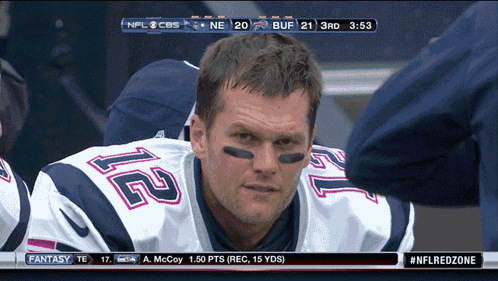 A Football Player With The Number 12 On His Uniform GIF