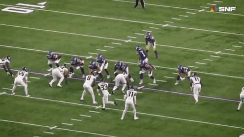 A Football Player With The Number 143 On Their Jersey GIF
