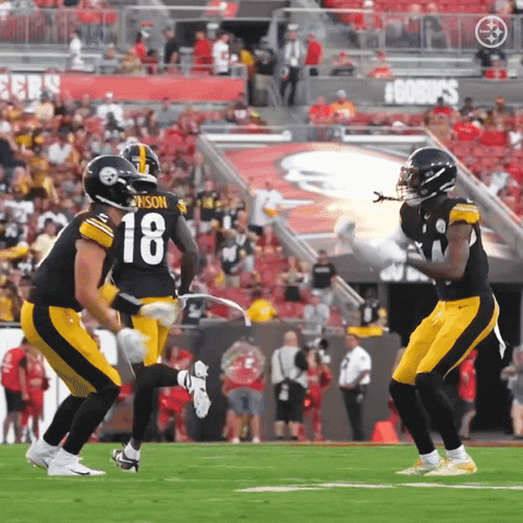 A Football Player With The Number 18 On Their Back GIF