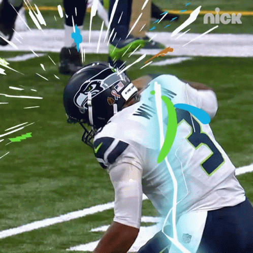 A Football Player With The Number 2 On His Jersey Is On The Field GIF