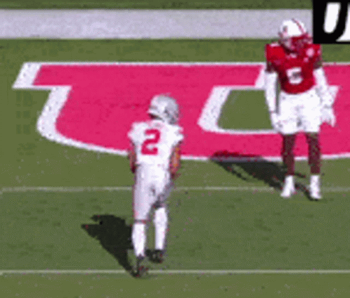 A Football Player With The Number 2 On Their Jersey GIF