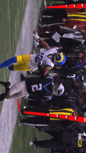 A Football Player With The Number 22 On His Jersey GIF