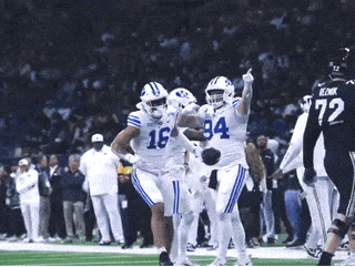 A Football Player With The Number 34 On His Uniform GIF