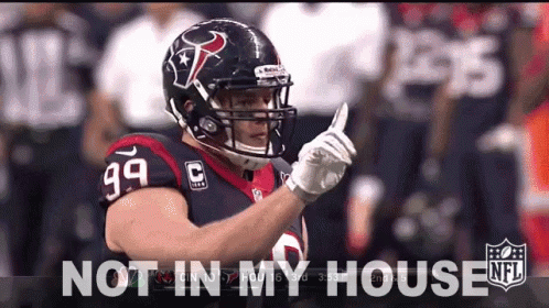 A Football Player With The Number 99 On His Uniform GIF
