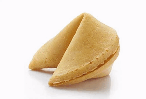 A Fortune Cookie With A Picture Of A Hamster On It GIF