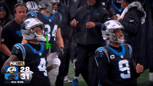A Fox Nfl Football Game Is Being Played GIF