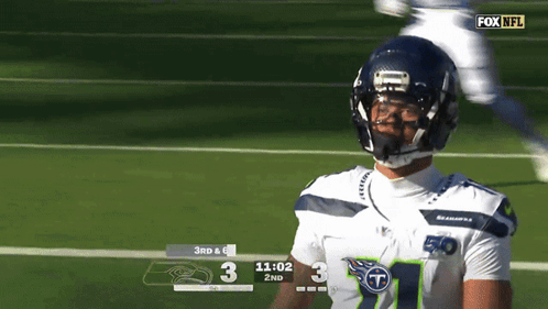 a fox nfl football game is being played
