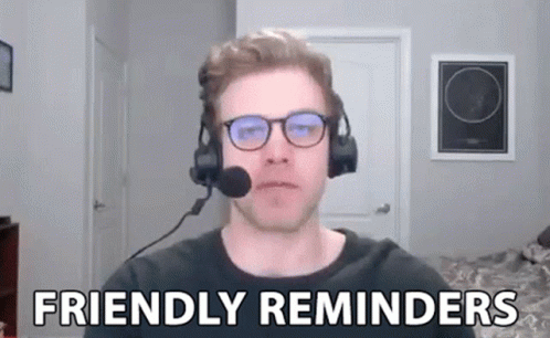 A Friendly Reminder For Timesheet Meme GIF