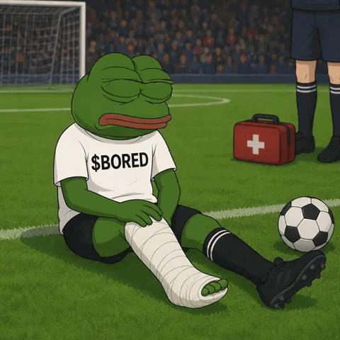 A Frog Wearing A Shirt That Says $ Bored On It GIF