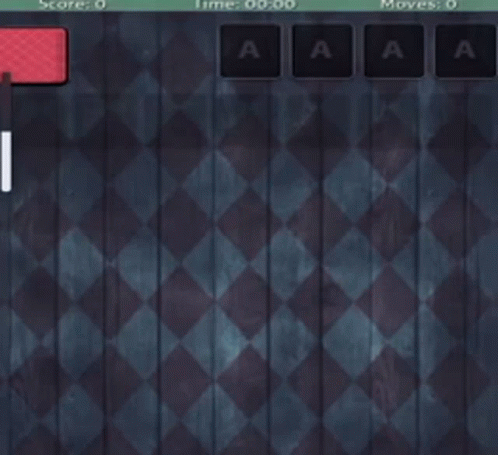 A Game Of Solitaire Is Being Played On A Wooden Board GIF