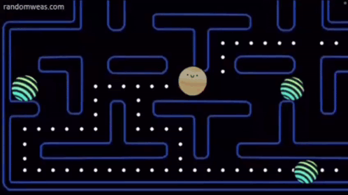 A Game Over Screen Is Displayed On A Computer Screen GIF