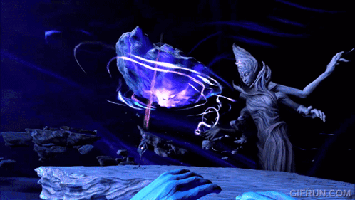 A Gif From Giffun.com Shows A Statue Of A Woman Surrounded By Hands GIF