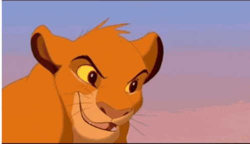 A Gif Of Two Lion Cubs From The Lion King Fighting GIF