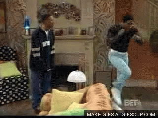 A Gif Of Two Men Dancing In A Living Room With The Words Make Gifs At Gifsoup.com At The Bottom GIF